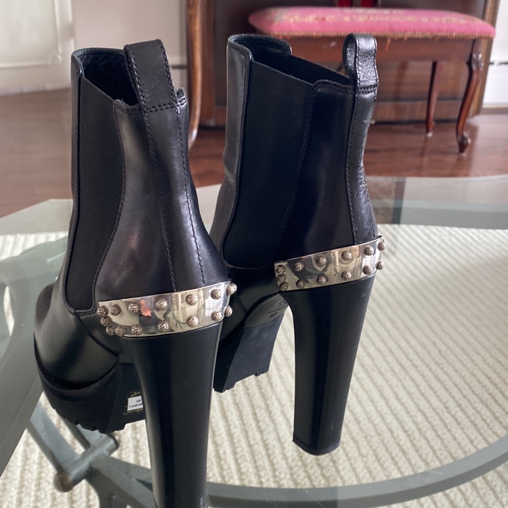 Alexander Black high platform boots - Picture 2 of 10